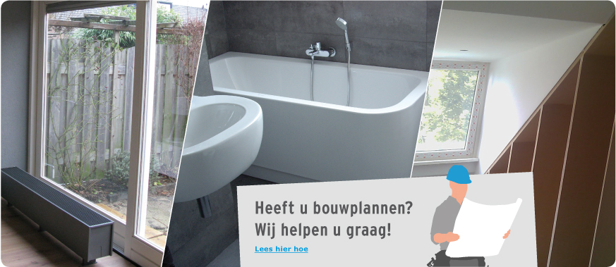 Heeft u bouwplannen? Wij helpen u graag!
